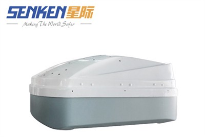 Le nouveau système de drone-compteur monté sur le toit- offre une détection p...